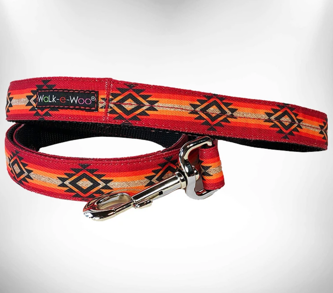 Sky Fire Southwestern Style Dog Leader (Leash)